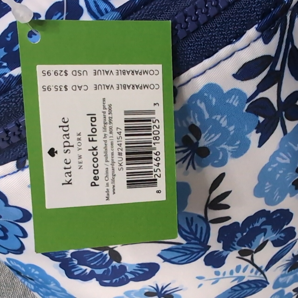 Kate Spade Peacock Floral Lunch Tote *HP* - Picture 8 of 8